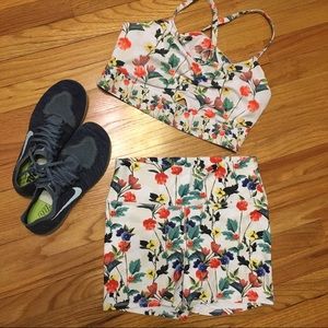 High waisted Spandex Shorts NWOT